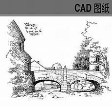 石拱桥怎么画素描