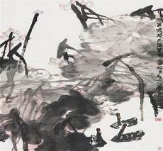 王宁仿古山水画图片